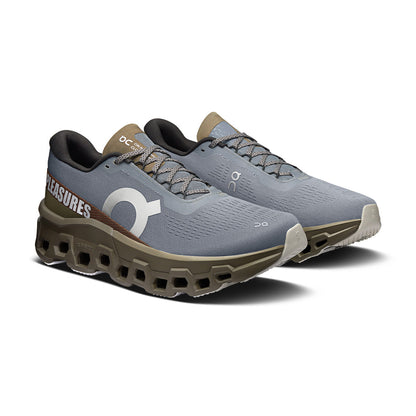 + PLEASURES + The LOOP Running Supply Wmns Cloudmonster 2 'Mist Olive'