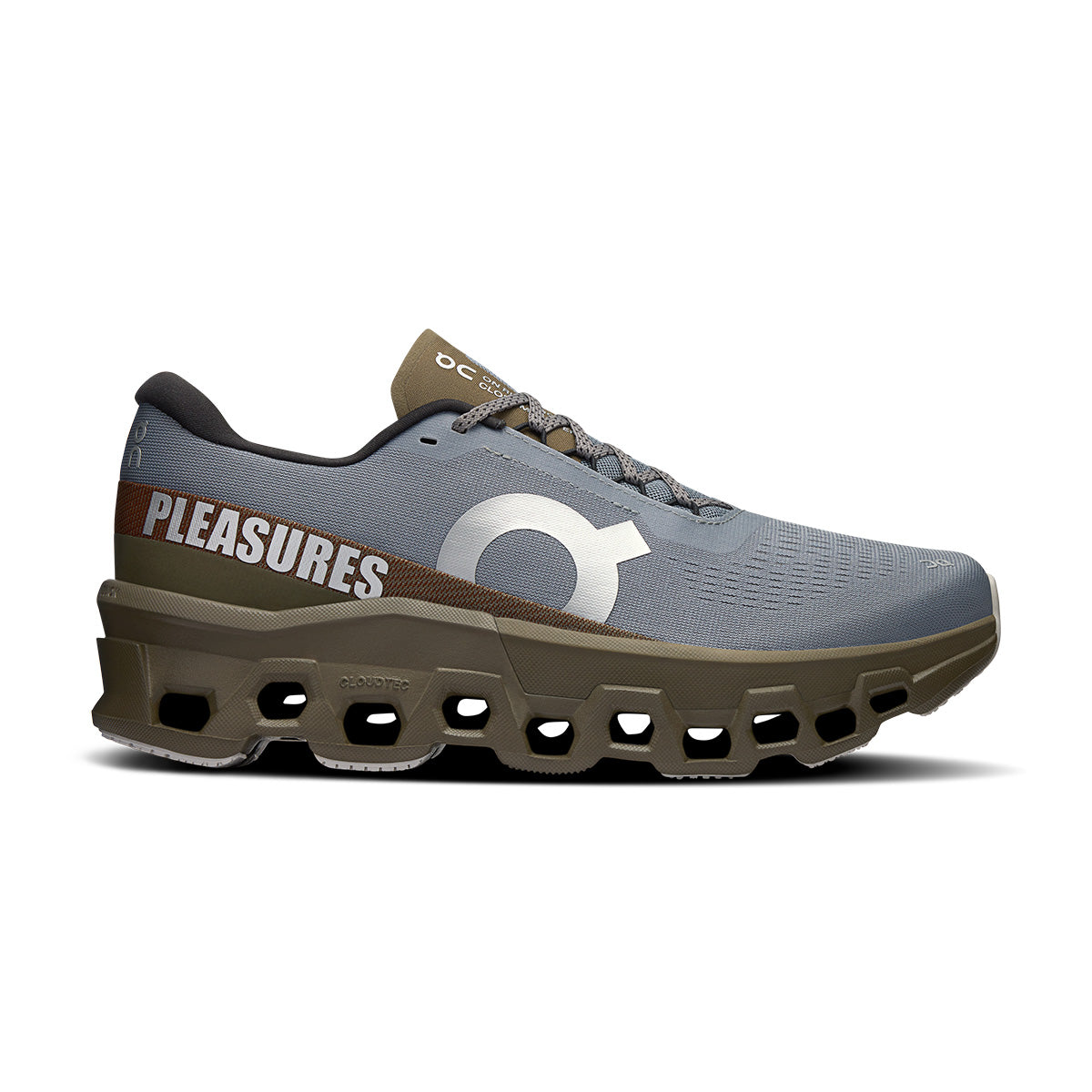 + PLEASURES + The LOOP Running Supply Wmns Cloudmonster 2 'Mist Olive'